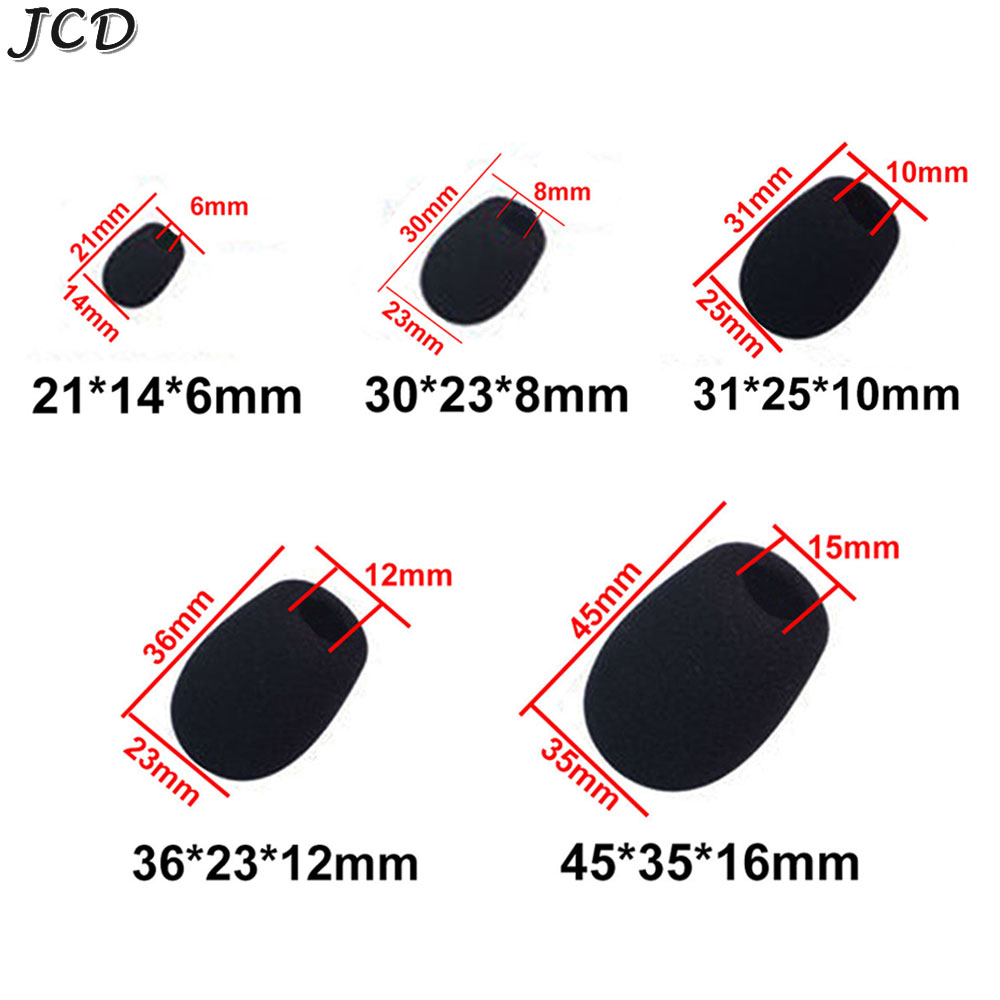 Microphone Capsule - JCD Foam Mini Microphone Covers Mic