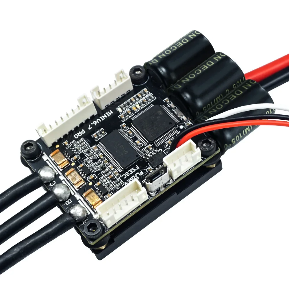 New Flipsky 4-12S 70A Mini FSE - огляд і ціна Heatsink Aluminum