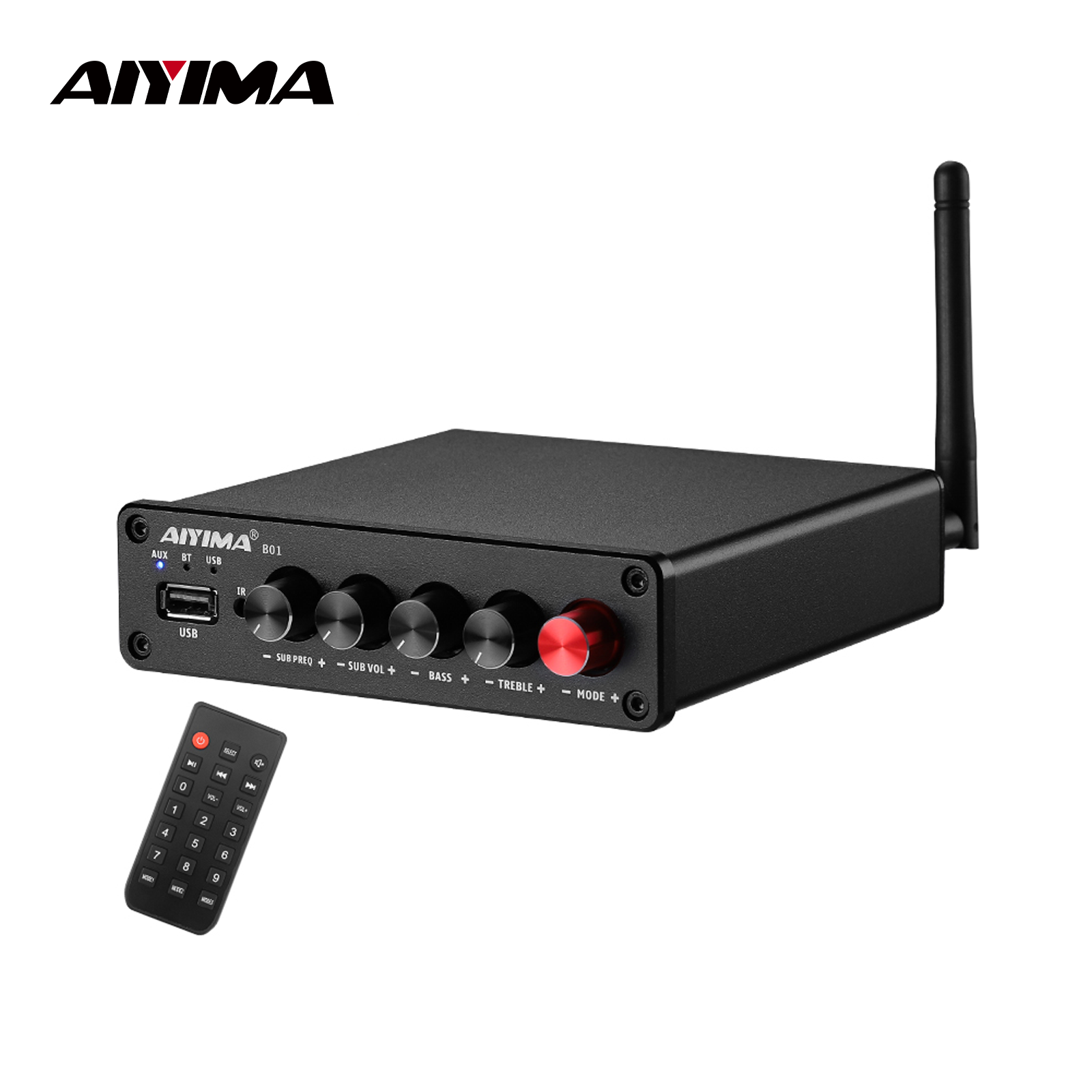 AIYIMA B01 Bluetooth Power Amp - огляд і ціна Es9018 Dac