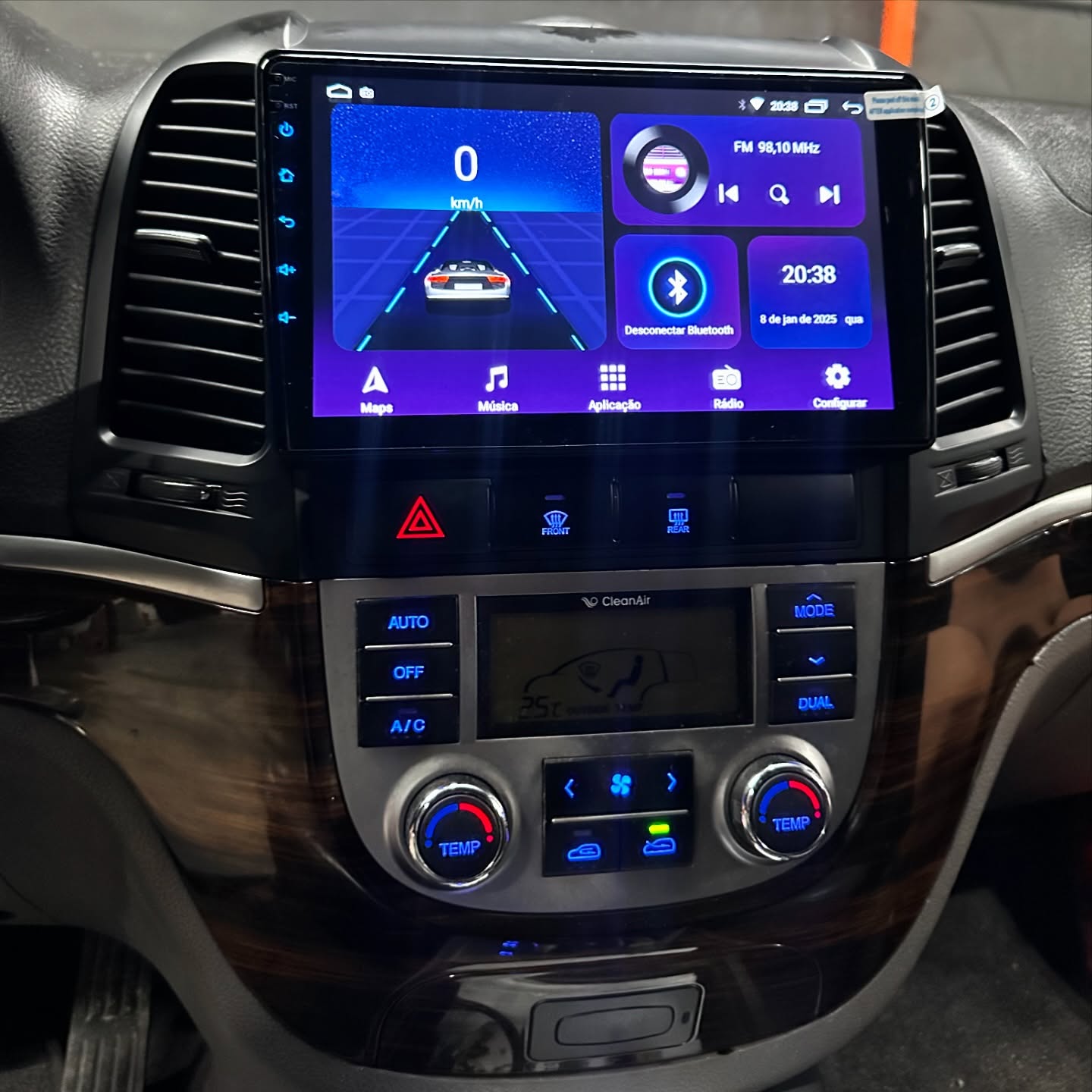 8G+128G Android 14.0 Car Gps N - огляд і ціна Ribbon Microphone