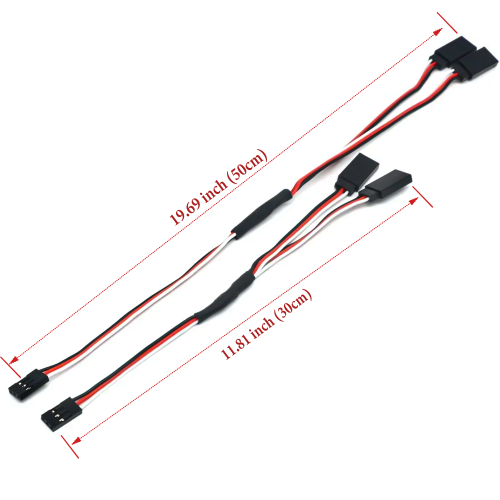 5/8/10pcs RC Servo Y Extension - огляд і ціна Rca Cable