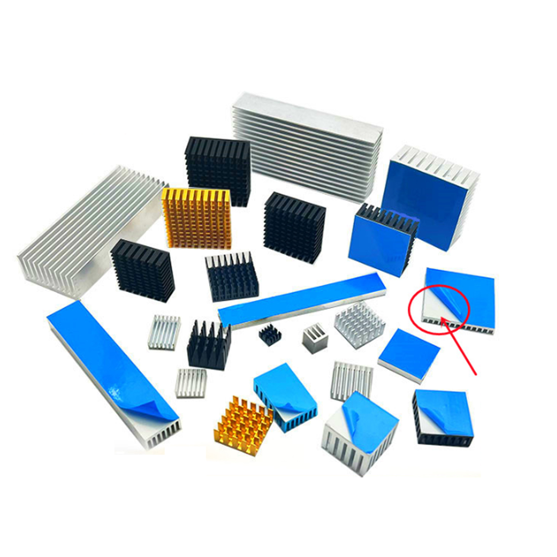 Aluminum Heatsink Radiator Hea - огляд і ціна Heatsink Aluminum