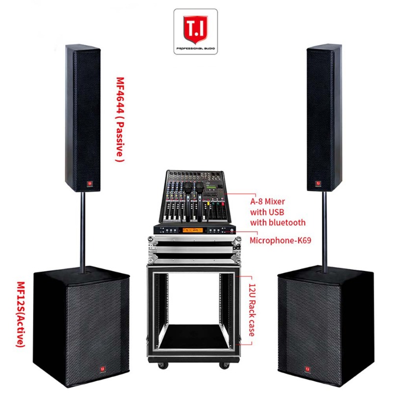 Dual 15 Inch Two-Way Portable  - огляд і ціна Full Range Speaker