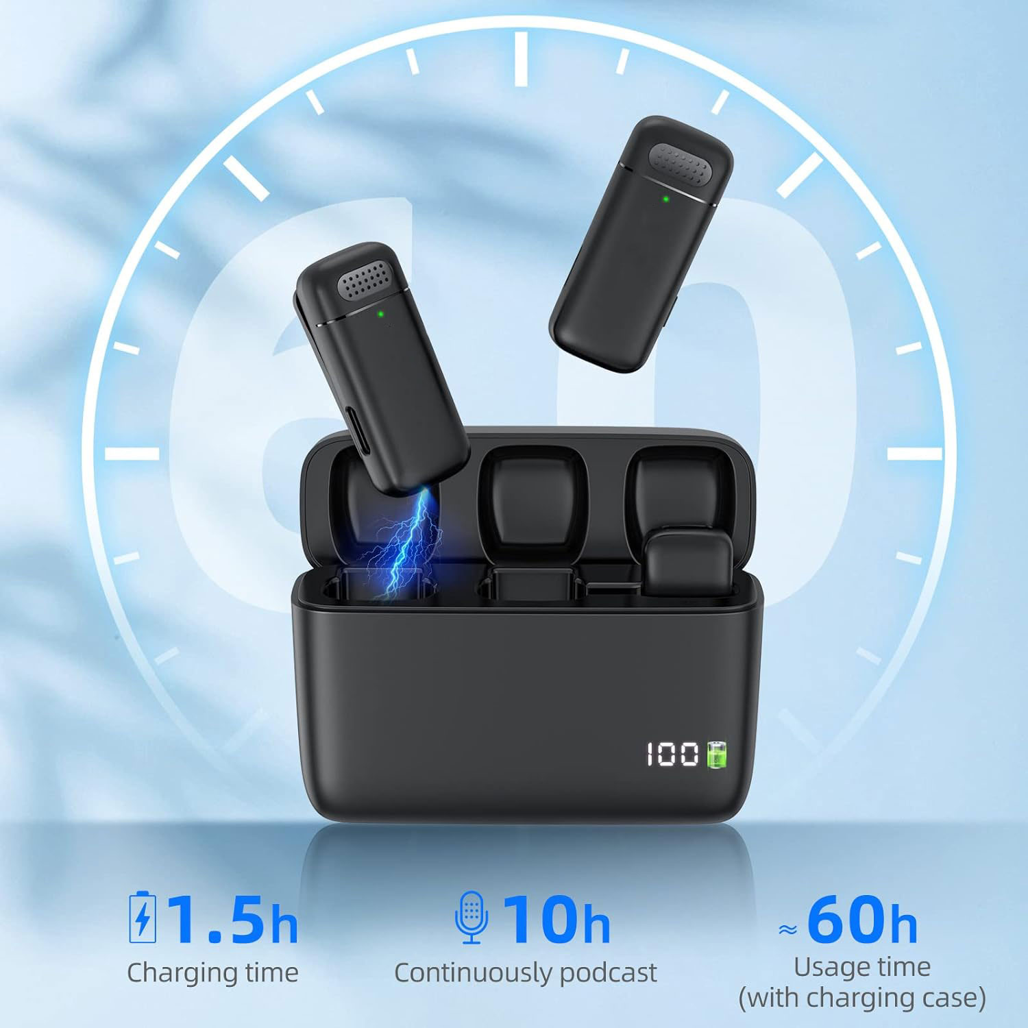 2 Pack Wireless Lapel Micropho - огляд і ціна Microphone Capsule