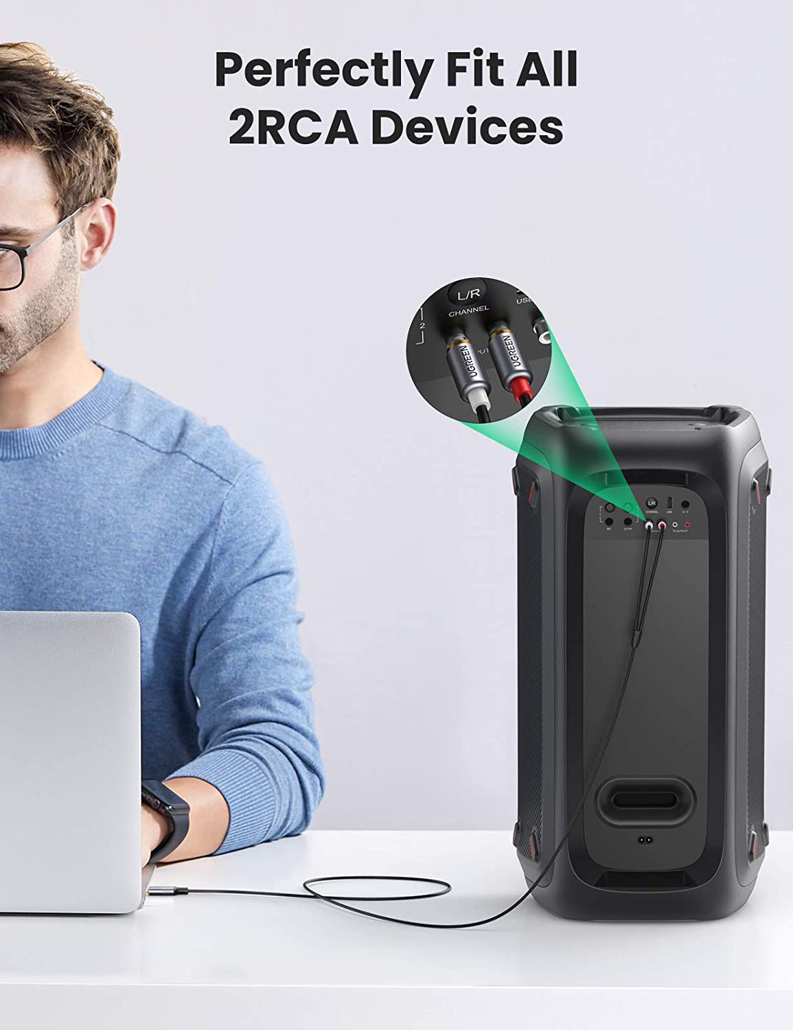 UGREEN USB C to RCA Audio Cabl - огляд і ціна Rca Cable