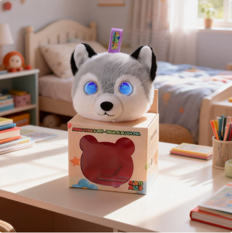 AI Smart Husky Plush Toy Inter - огляд і ціна Woofer