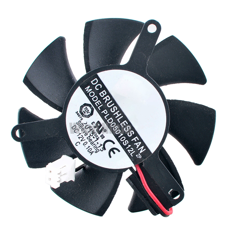 47mm Diameter DC12V 0.10A PLD0 - огляд і ціна Heatsink Aluminum
