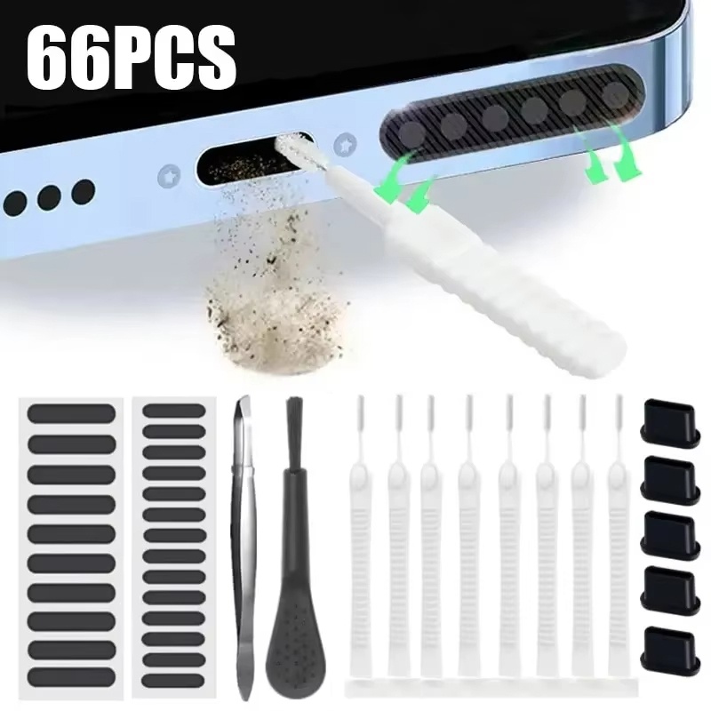 66pcs Phone Charging Port Clea - огляд і ціна Speaker Terminal