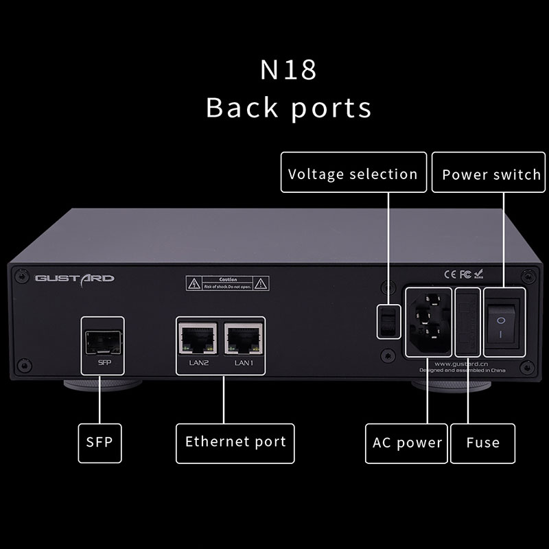 Gustard N18 N18pro Network Eth - огляд і ціна Audio Interface