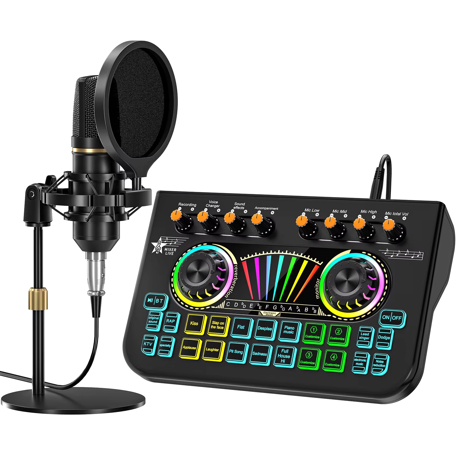 Tenlamp X3 BM800 Podcast Micro - огляд і ціна Microphone Capsule