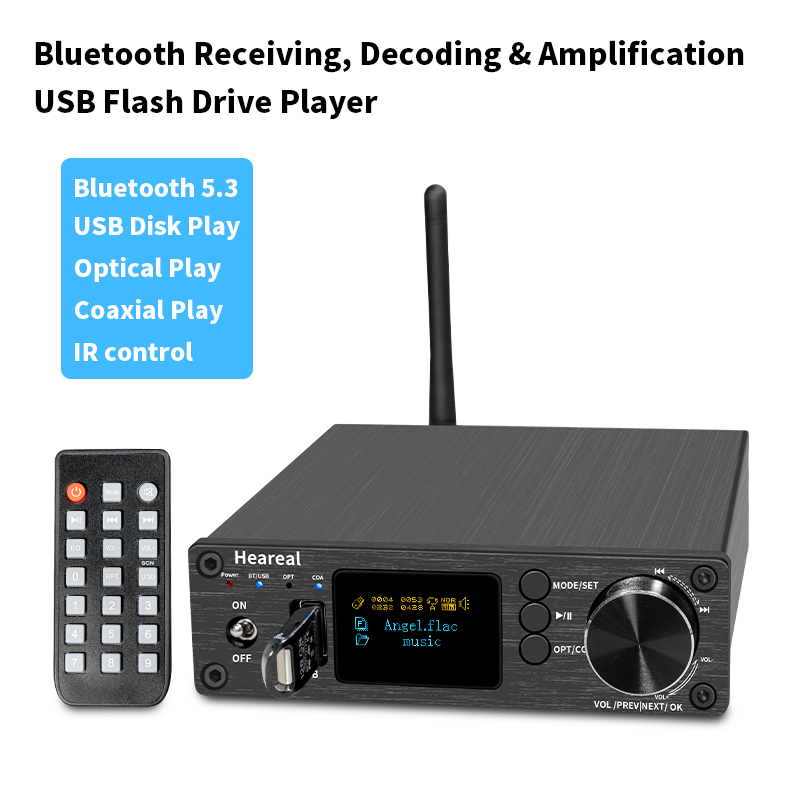 HiFi Bluetooth 5.3 Audio Recei - огляд і ціна Passive Preamp