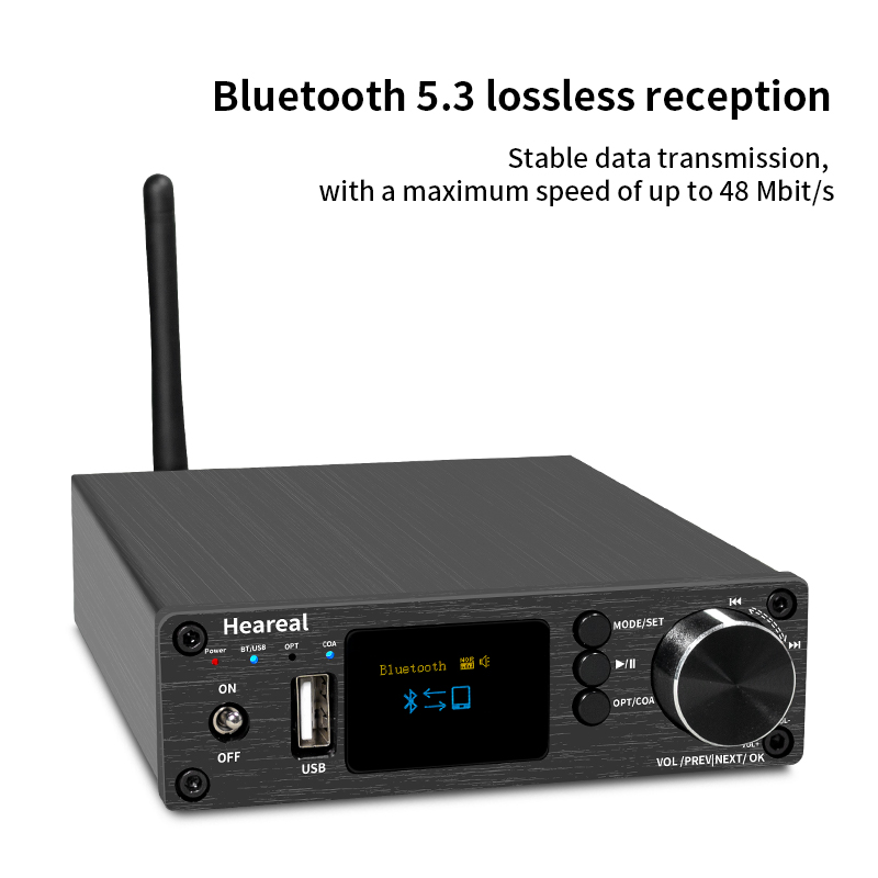 HiFi Bluetooth 5.3 Audio Recei - огляд і ціна Passive Preamp