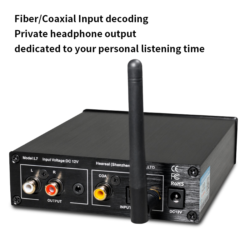 HiFi Bluetooth 5.3 Audio Recei - огляд і ціна Passive Preamp