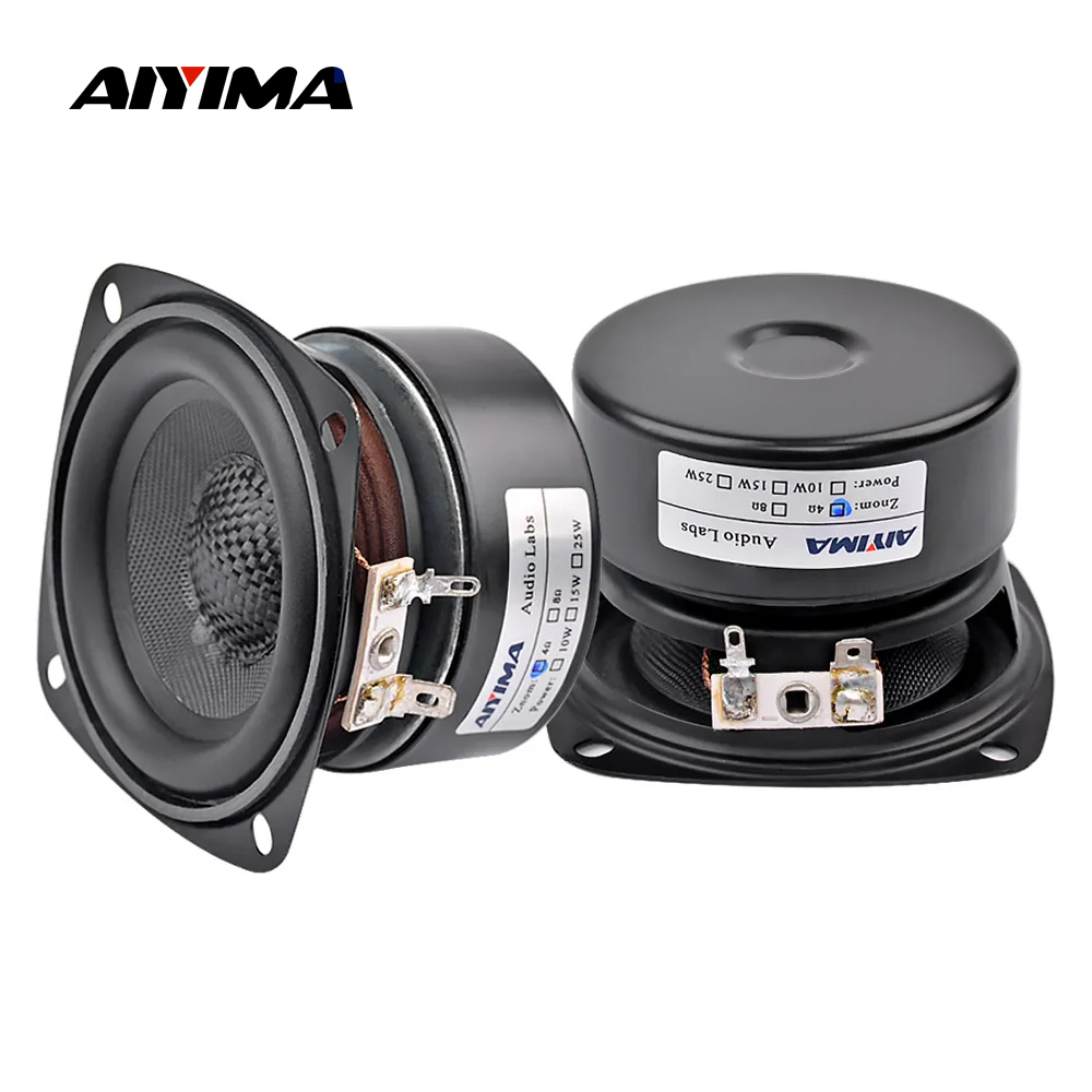 AIYIMA 2Pcs 3 Inch Full Range  - огляд і ціна Es9018 Dac