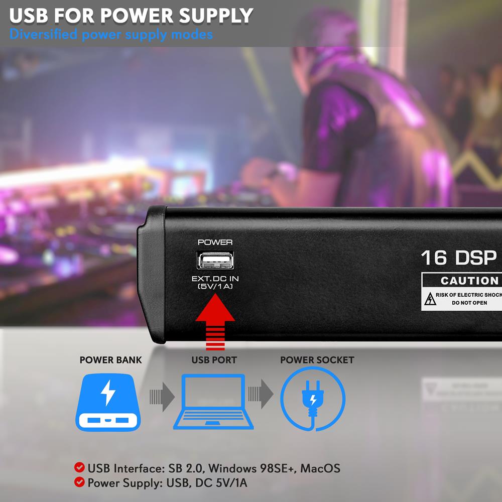 Compact Audio Mixer Pro Audio  - огляд і ціна Audio Interface