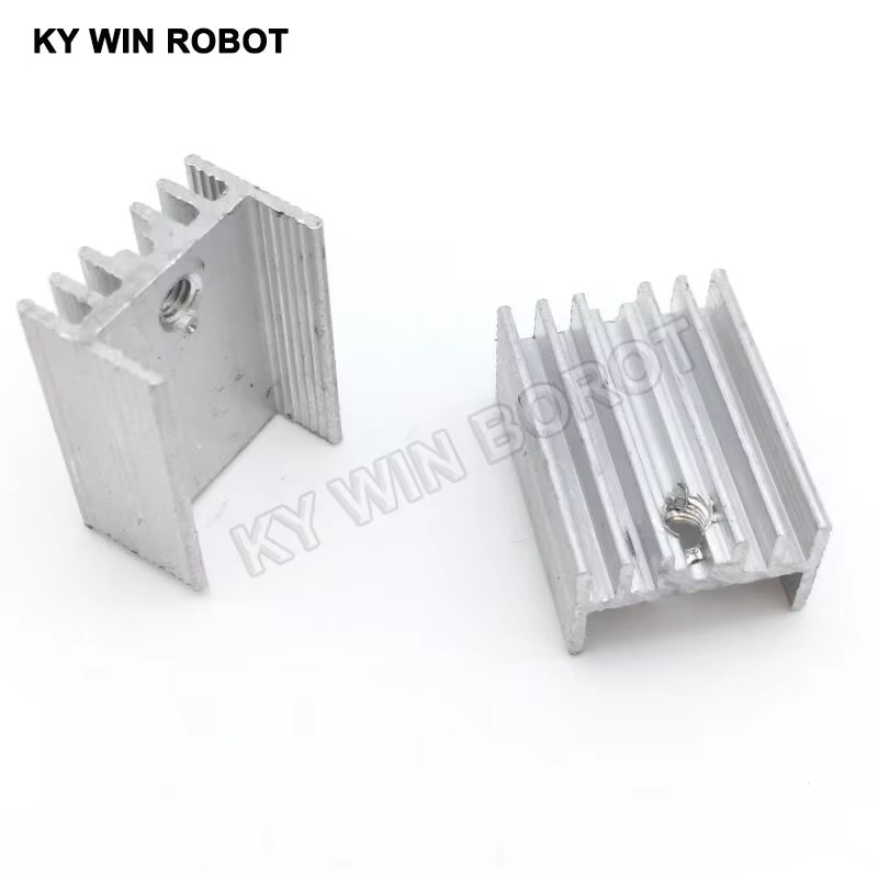 10pcs Aluminium TO-220 Heatsin - огляд і ціна Heatsink Aluminum